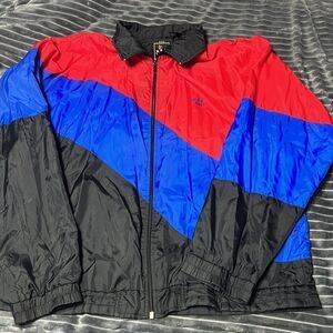 🔥🔥Vintage USA OLYMPIC Nylon Jacket - USA x JC Penny Tag - Men Sz L - EXCELLENT